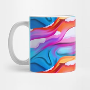 Colorful Heavenly Sunset Blanket of Comfort Pattern Mug